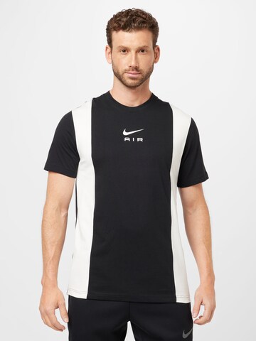 Nike Sportswear Μπλουζάκι 'AIR' σε μαύρο: μπροστά