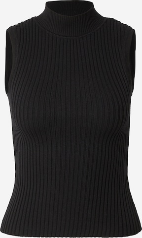 Vero Moda Petite Neuletoppi 'VMNIKA' värissä musta: etupuoli