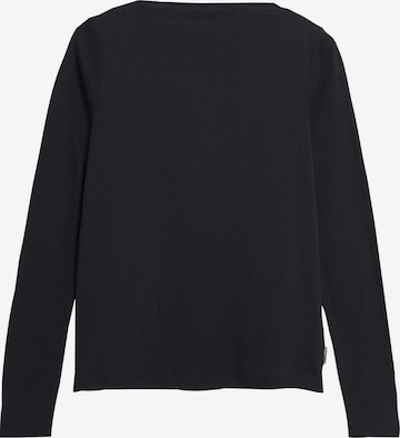 ARMEDANGELS Longsleeve BOAT NECK in Schwarz: Vorderseite