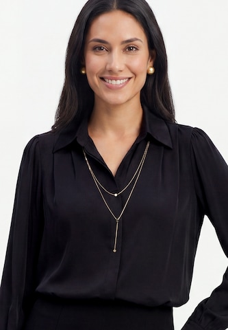 usha BLACK LABEL - Blusa en negro
