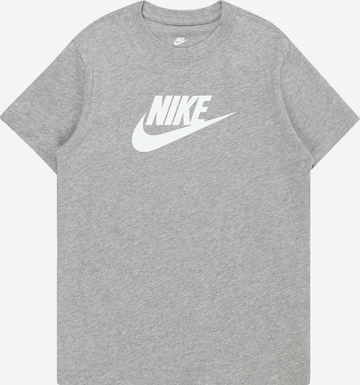 Nike Sportswear T-shirt 'FUTURA' i grå: framsida