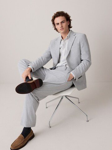 Next Slim Fit Sakko in Grau