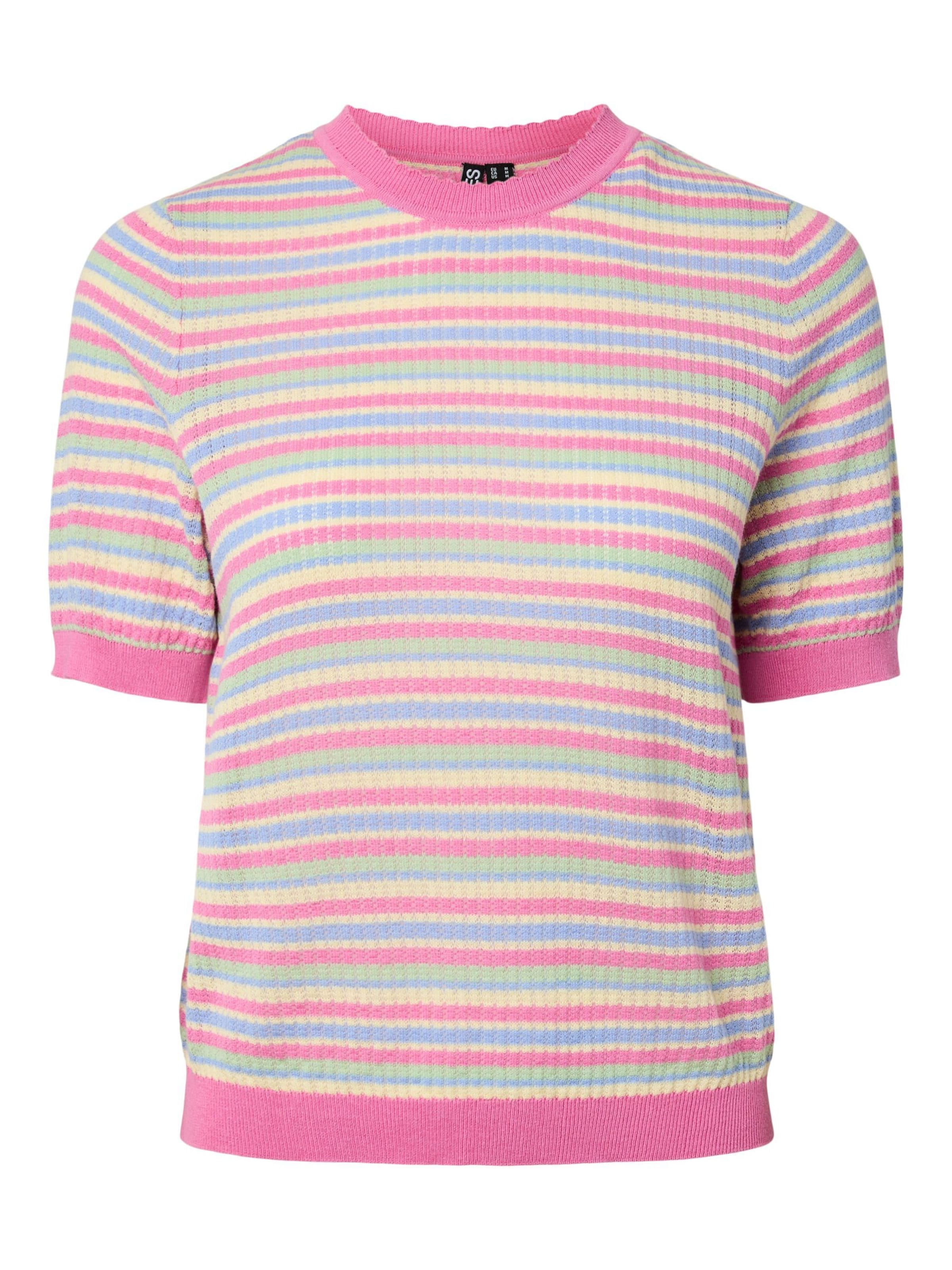 PIECES Trui 'PCDiana' in Roze: voorkant