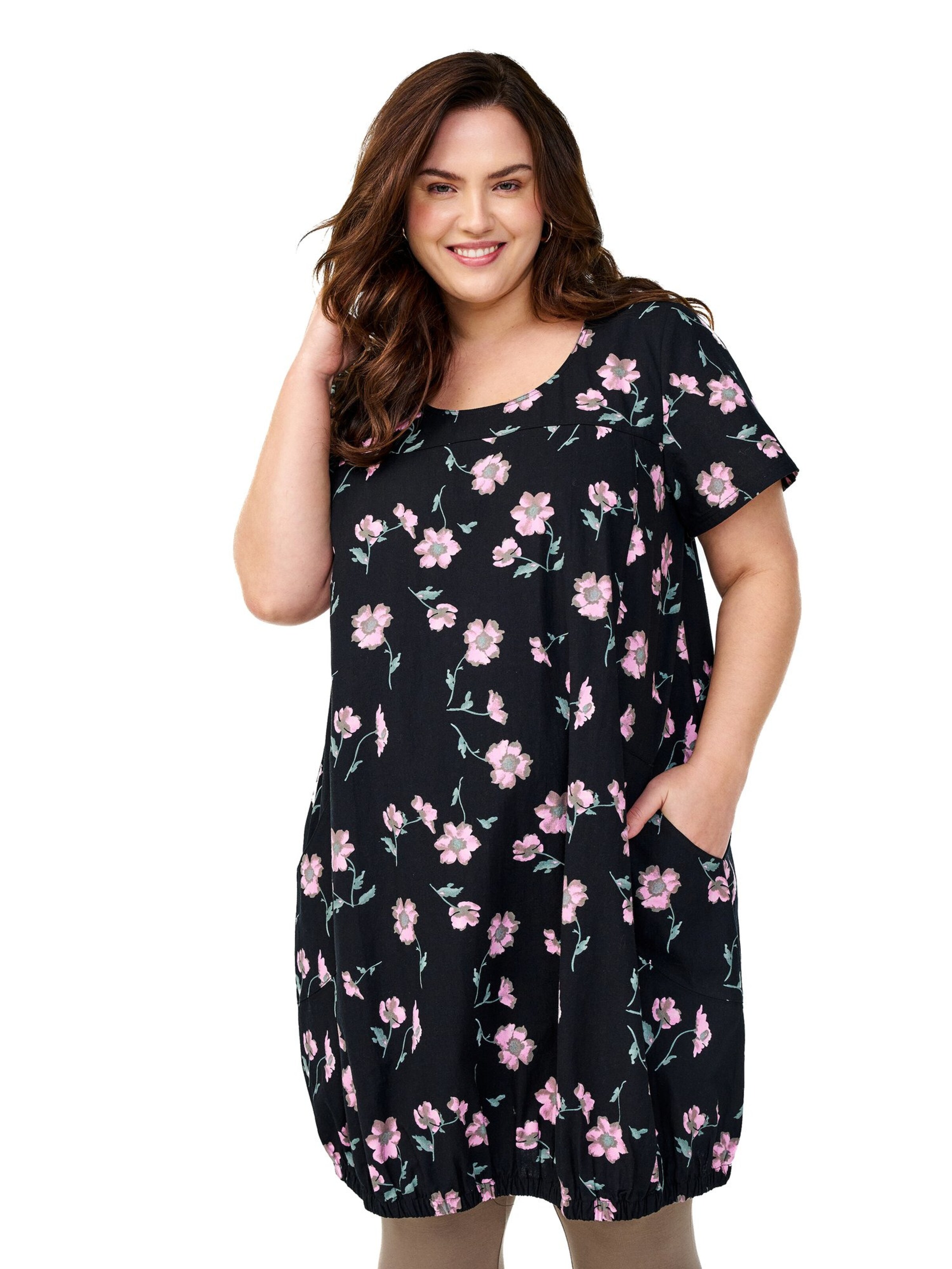 Zizzi Kjole 'JEASY' i sort