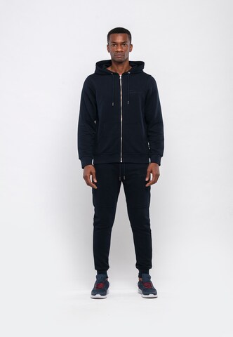 Tom Barron Tracksuit in Blue: front