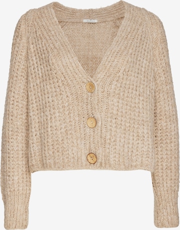 Decay Knit Cardigan in Beige: front