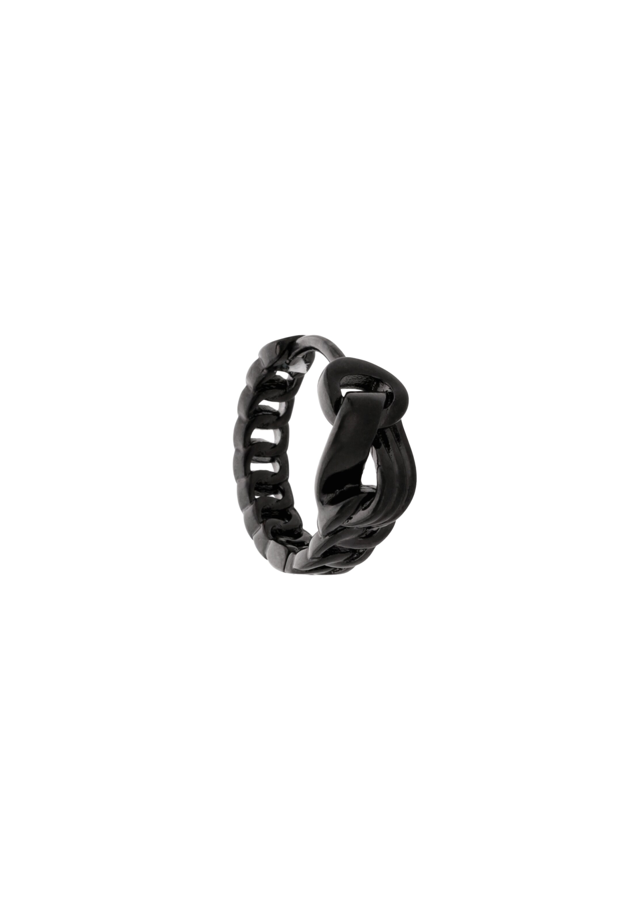 Boucles d'oreilles myMo ROCKS en noir