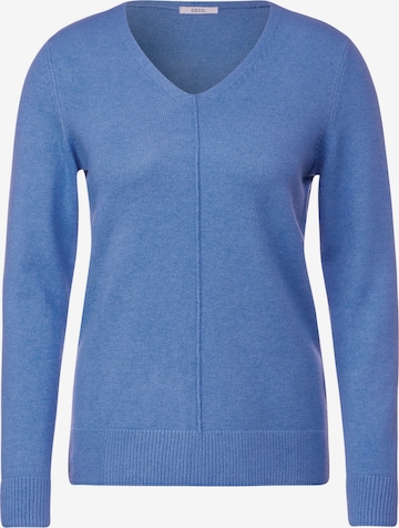 Pull-over CECIL en bleu : devant