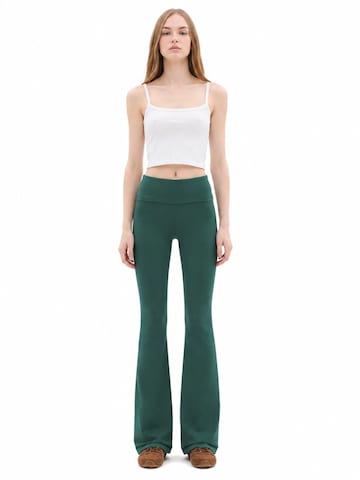 No Matter What Trousers in Green: front