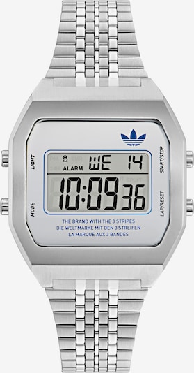 ADIDAS ORIGINALS Digitaal horloge in de kleur Blauw / Zilver, Productweergave