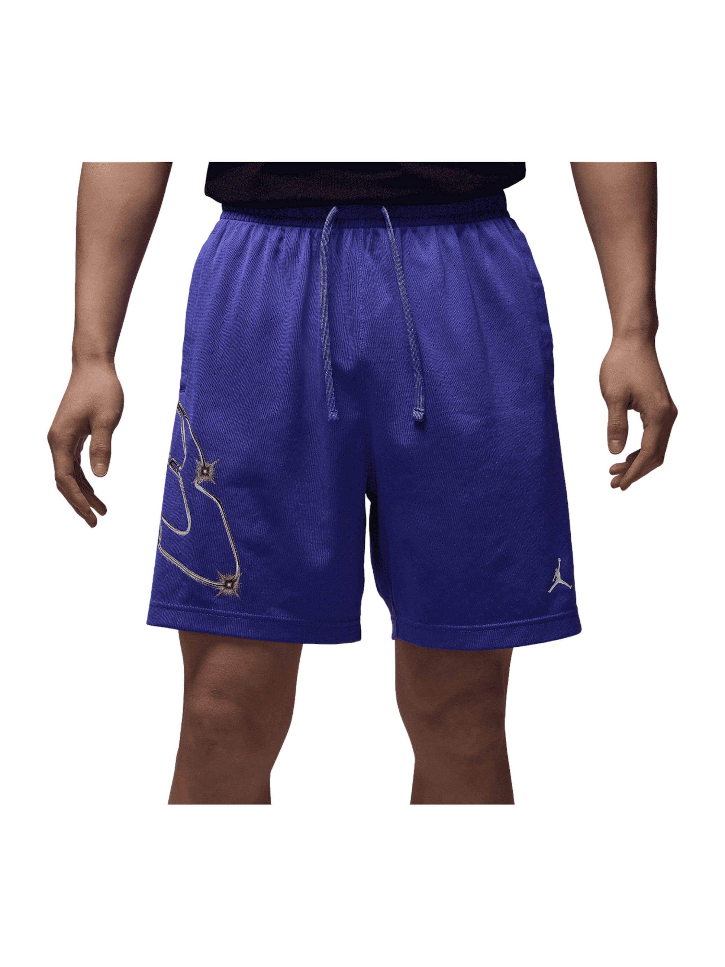 Jordan Regular Shorts in Lila: Vorderseite