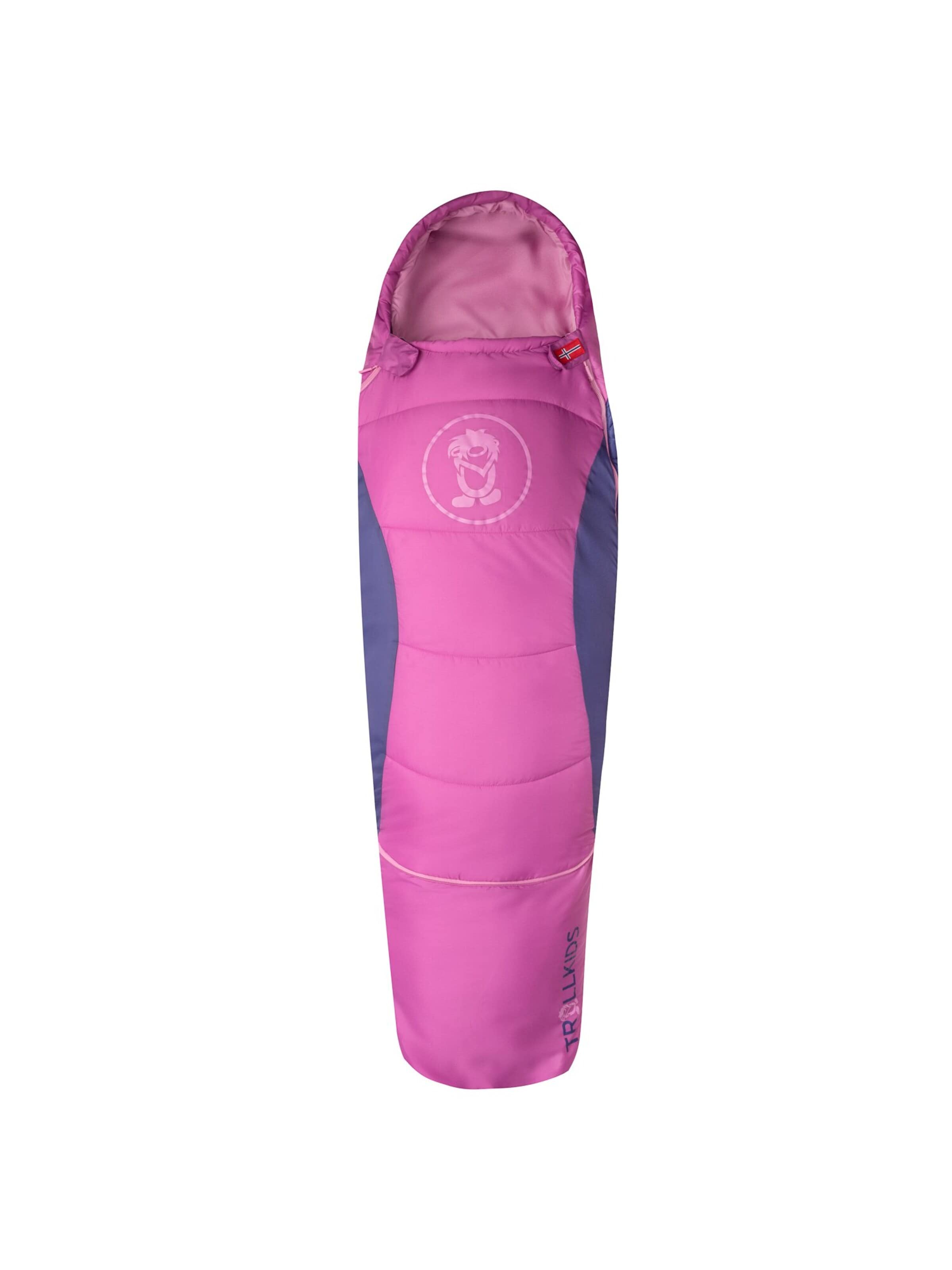 TROLLKIDS Sleeping Bag in Pink: front