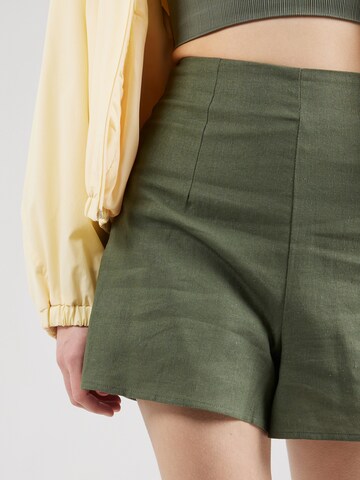ABOUT YOU Regular Pants 'Ramona' in Green