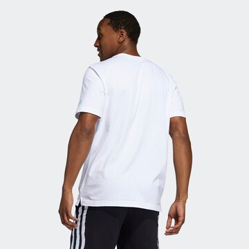 T-Shirt fonctionnel ADIDAS SPORTSWEAR en blanc