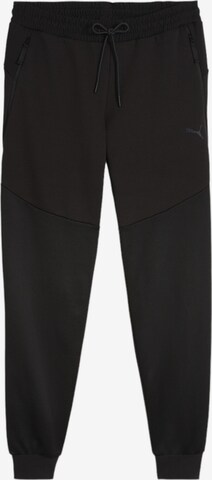 PUMA Regular Workout Pants in Black: front