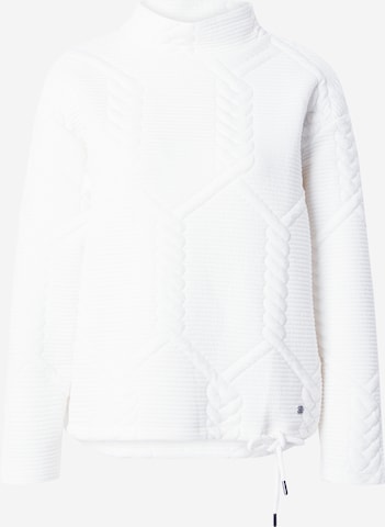 Sweat-shirt 'ZOE' Key Largo en blanc : devant