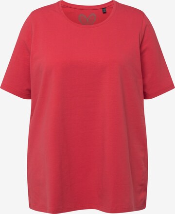 Ulla Popken Shirt in Rood: voorkant