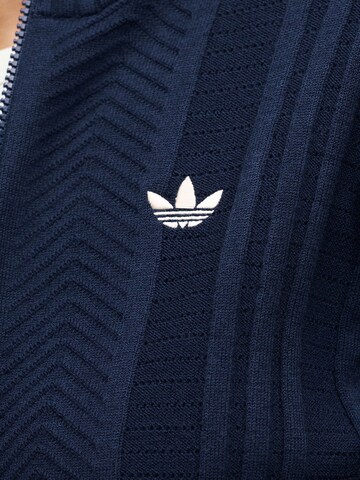 Geacă tricotată 'Firebird' de la ADIDAS ORIGINALS pe albastru