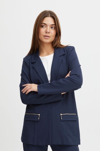 PULZ Jeans Blazer 'KIRA' in Blau: predná strana