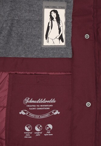 Schmuddelwedda - Casaco funcionais em vermelho