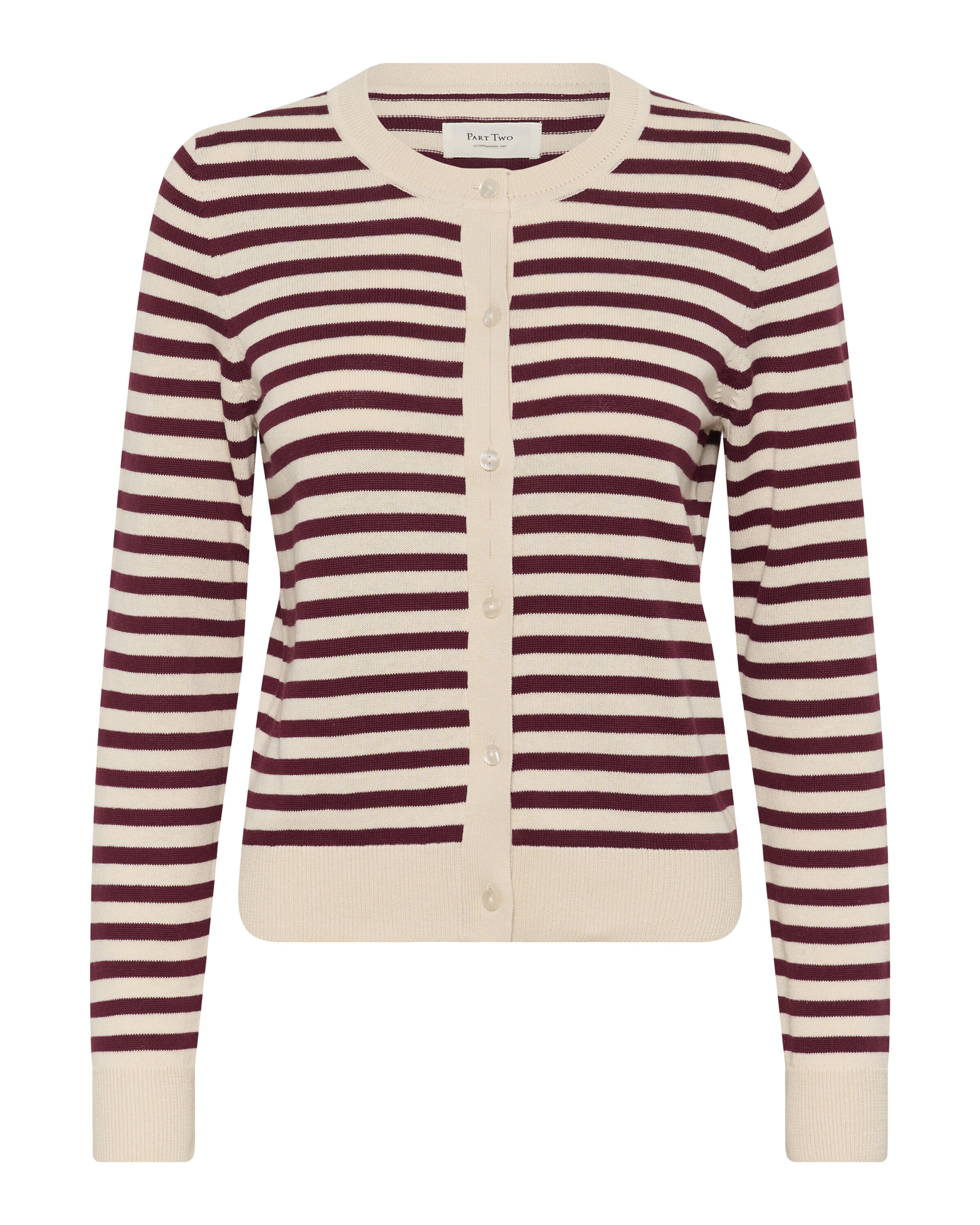 Part Two Strickjacke 'Tanisha ' in Rot: Vorderseite