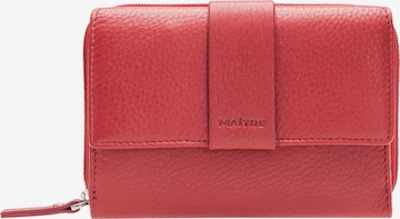 Maître Wallet 'Diethilde' in Red: front