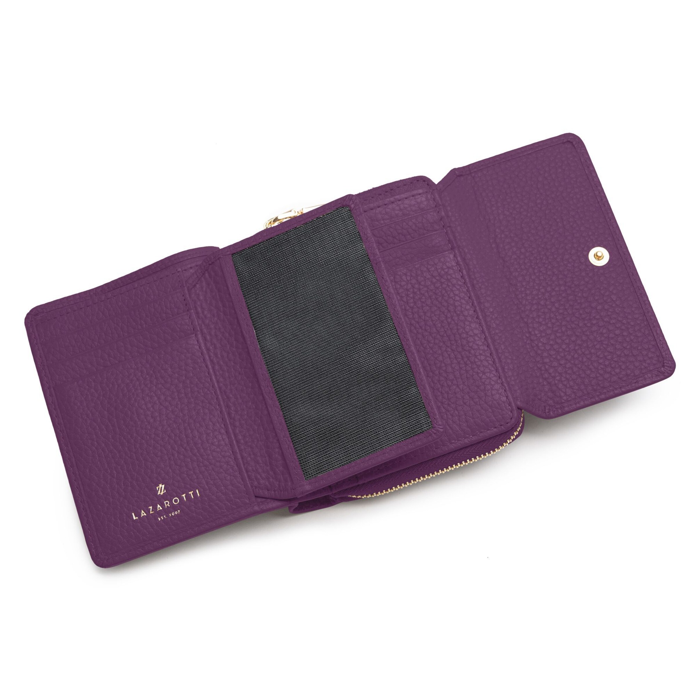 Portamonete 'Bologna' di Lazarotti in lilla