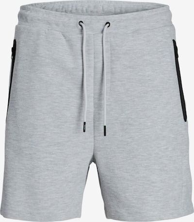 JACK & JONES Housut 'JPSTGordon' värissä vaaleanharmaa / musta, Tuotenäkymä