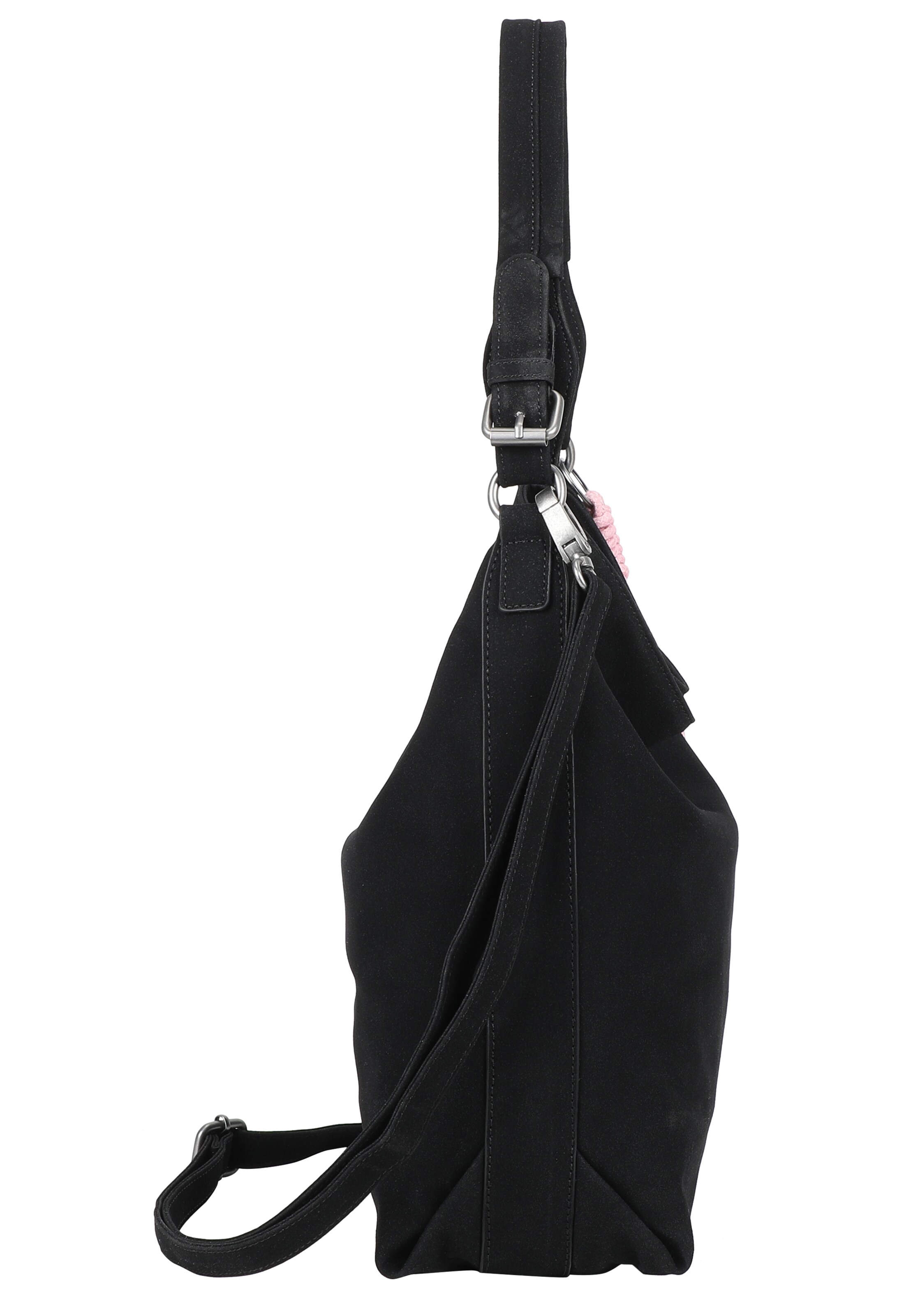 Fritzi aus Preußen Schoudertas 'Bitzi01 Suede' in Zwart