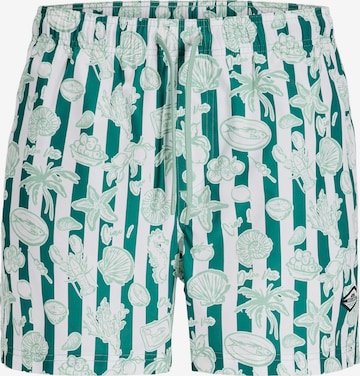 JACK & JONES Swimming shorts 'JPSTMAUI' in Green: front