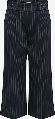 ONLY Wide leg Pleat-Front Pants 'DAMIE' in Blue: front