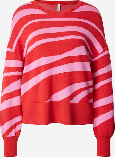 Megztinis 'ONLLEONA' iš ONLY, spalva – rožių spalva / raudona, Prekių apžvalga