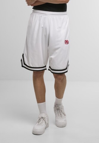 Regular Pantalon de sport 'Inbound' Ecko Unlimited en blanc : devant