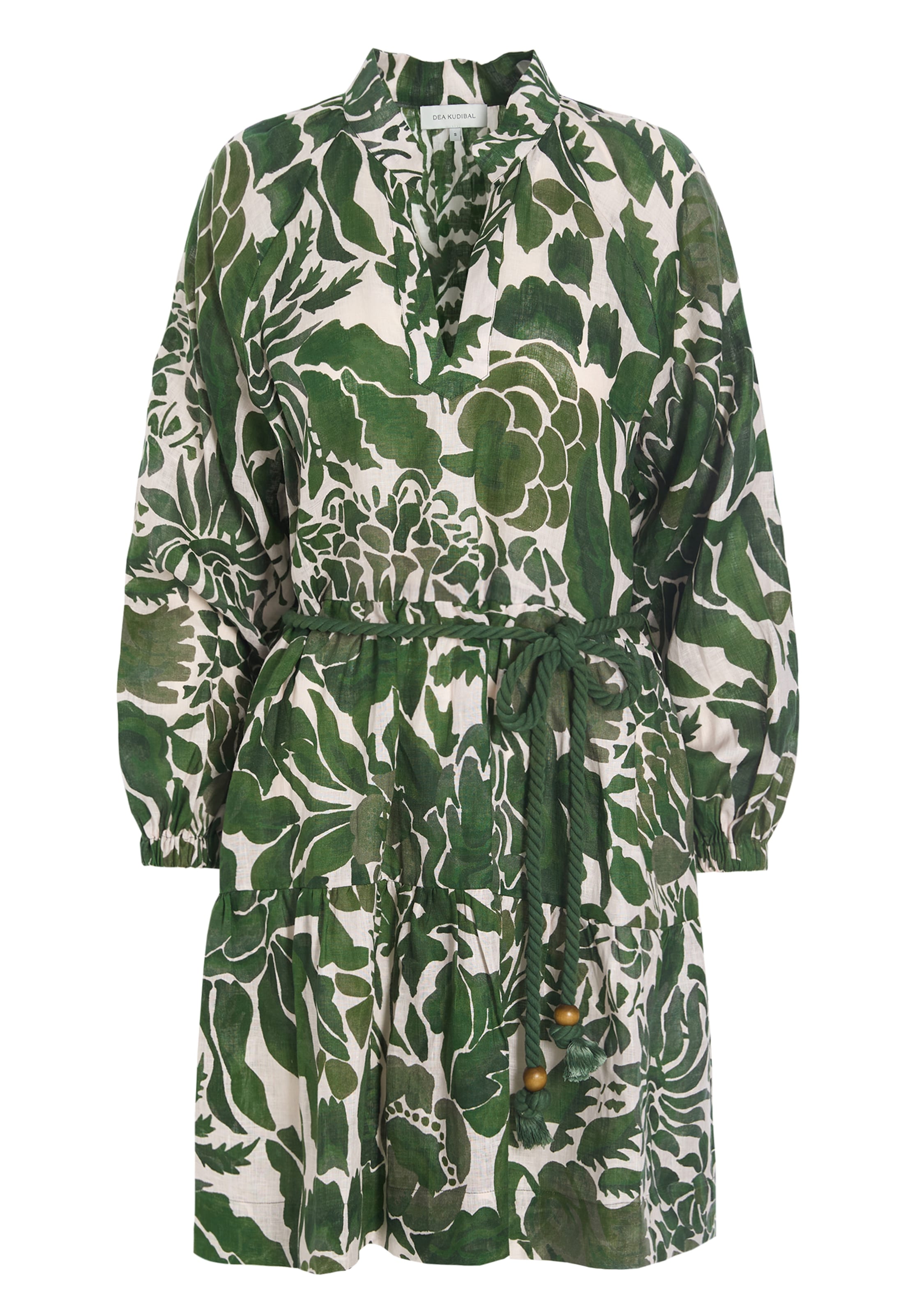 Dea Kudibal Šaty 'Vania' - Zelená: predná strana