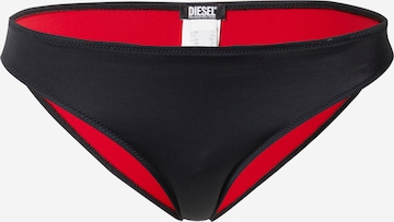 DIESELBikini donji dio - crna boja: prednji dio
