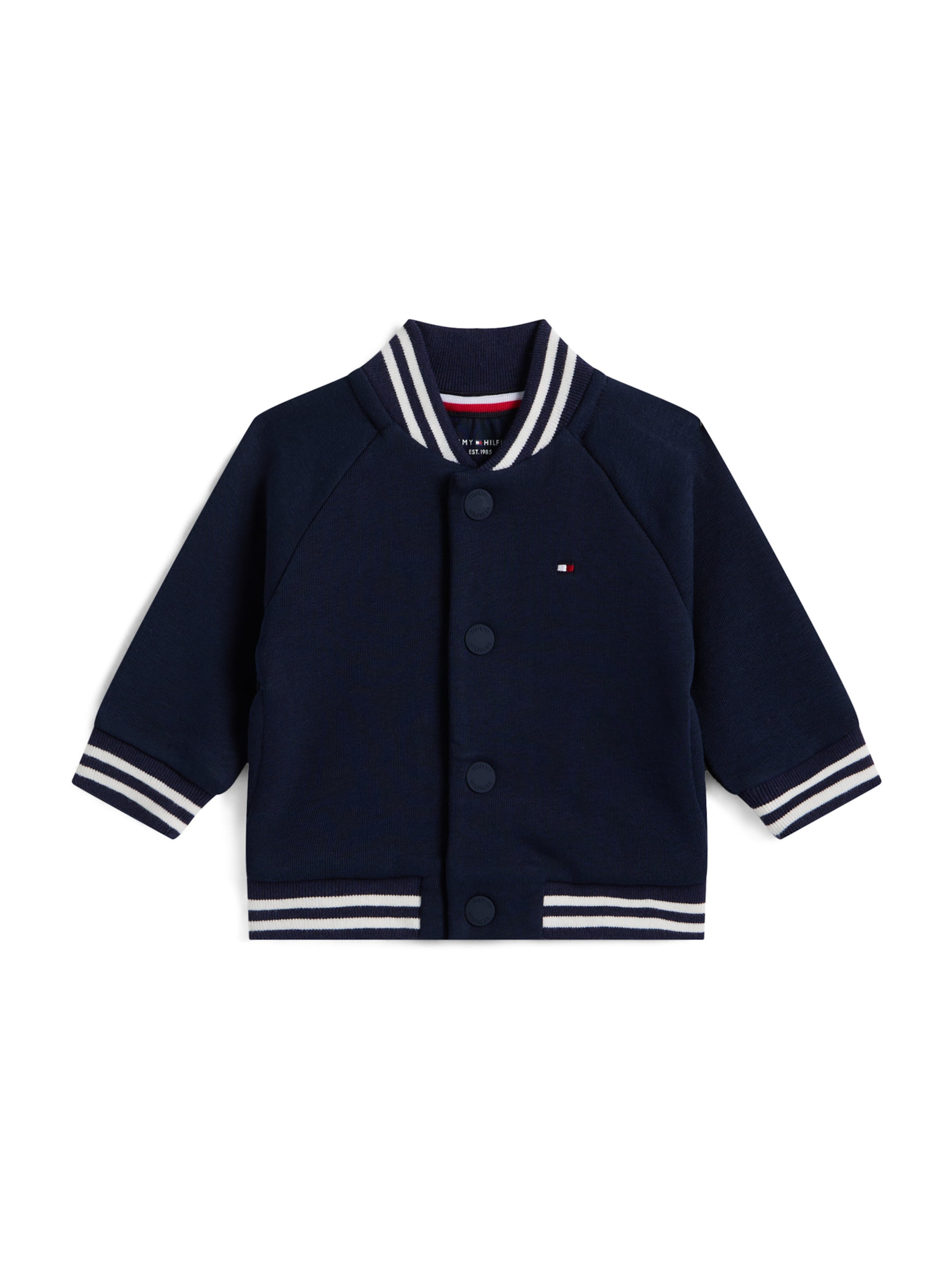 TOMMY HILFIGER - Casaco meia-estação em azul: frente