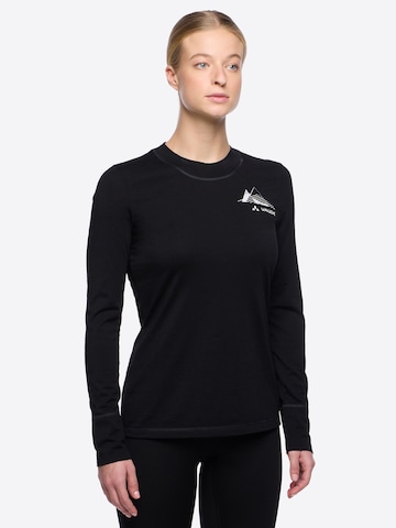 VAUDE Performance shirt 'Monviso' in Black