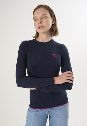 Felix Hardy Pulover | modra barva: sprednja stran