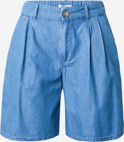 Pantaloni cu cute 'ONLBea' ONLY pe albastru denim, Vizualizare produs