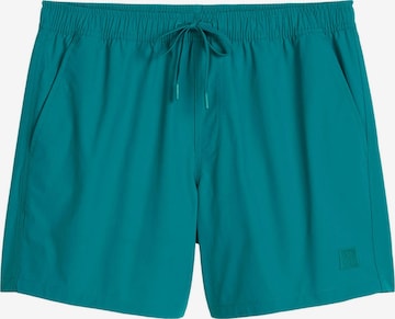 Shorts de bain ' Woven ' Marc O'Polo en vert : devant
