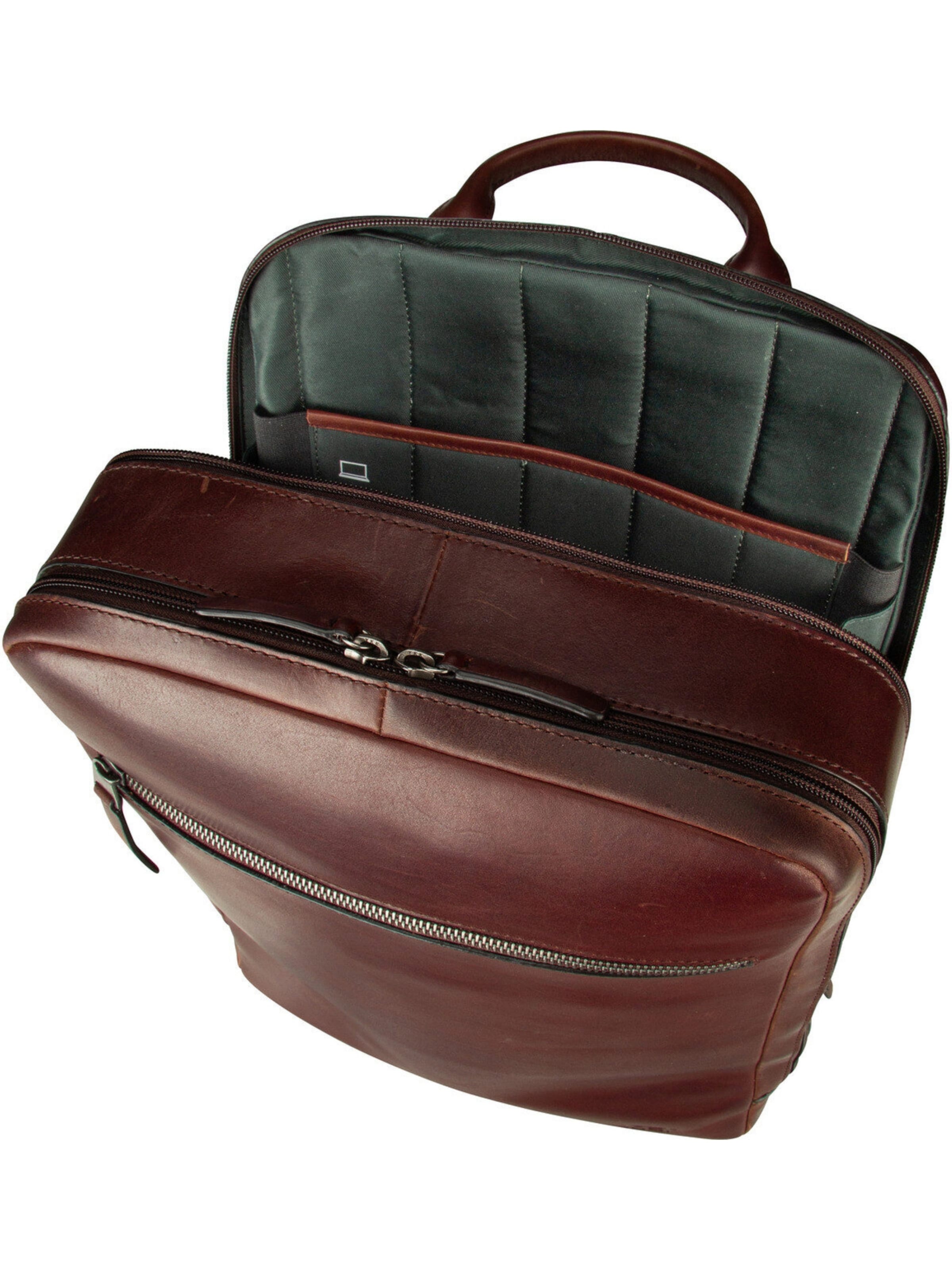 JOST Rugzak ' Lund DP 6746 ' in Bruin