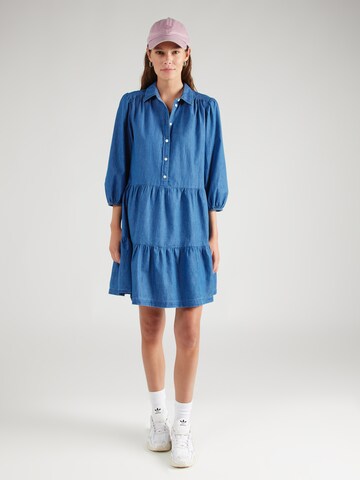 GAP Blousejurk in Blauw: voorkant