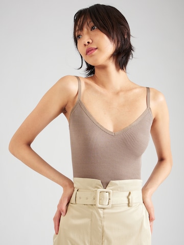 rosemunde Top in Grey: front