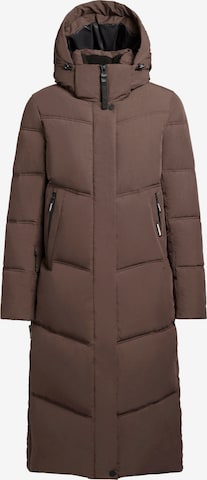 Manteau d’hiver ' LUGA ' khujo en marron : devant