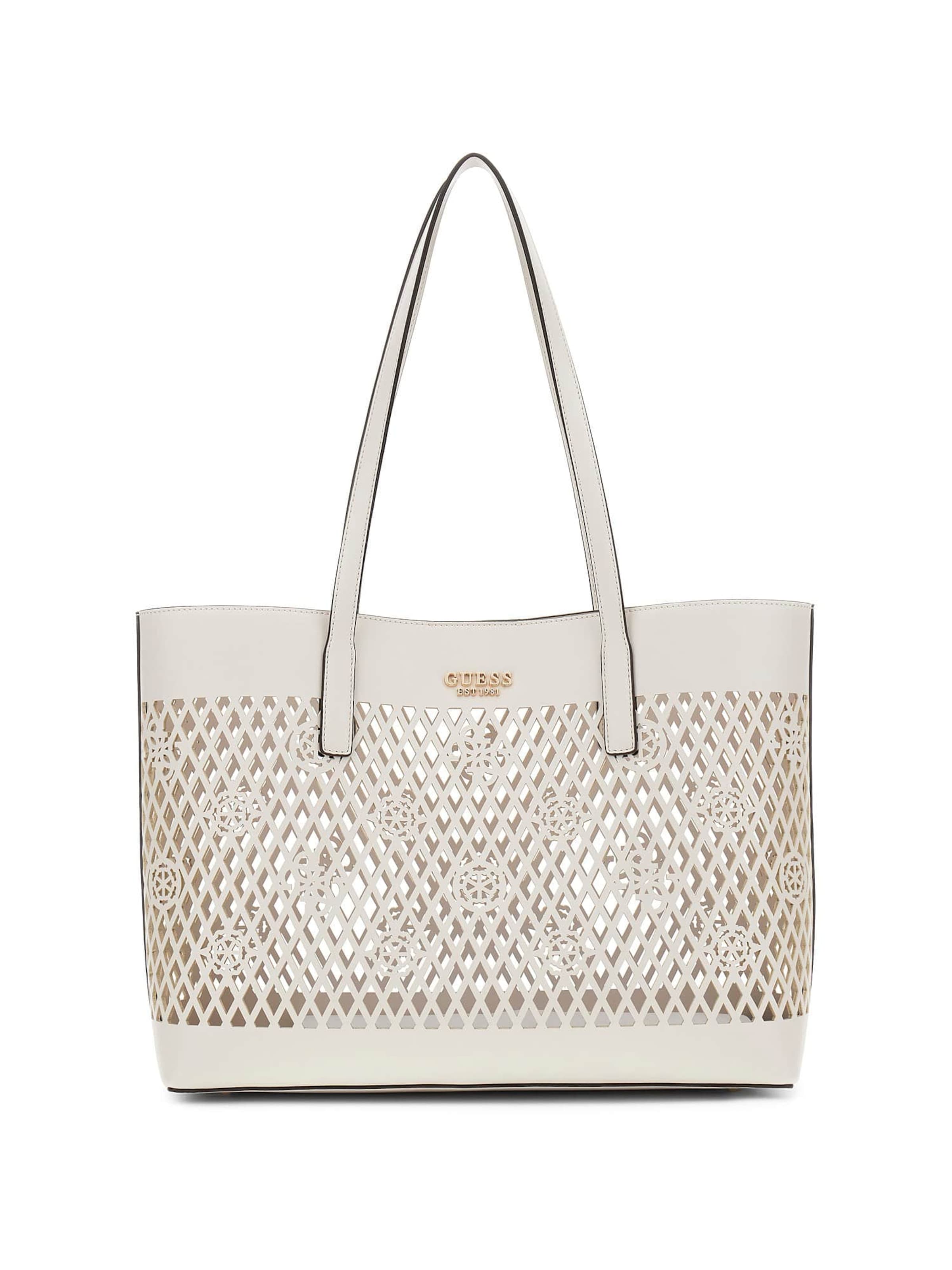 GUESS Шоппер 'Letty' в Бежевый: спереди