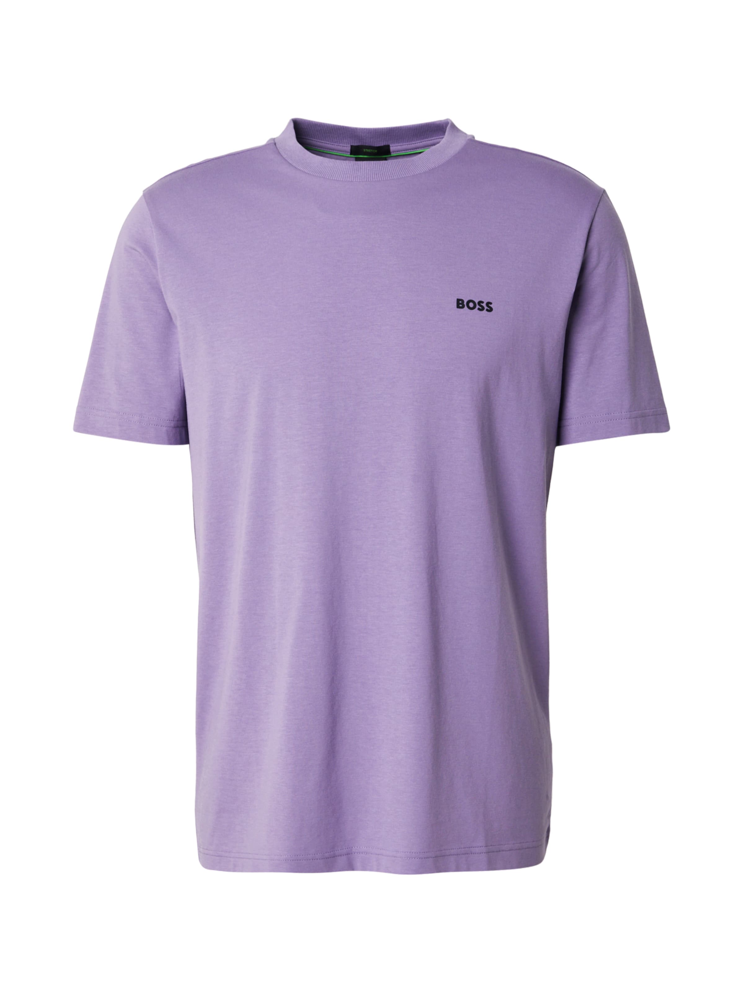 BOSS - Camiseta en lila: frente