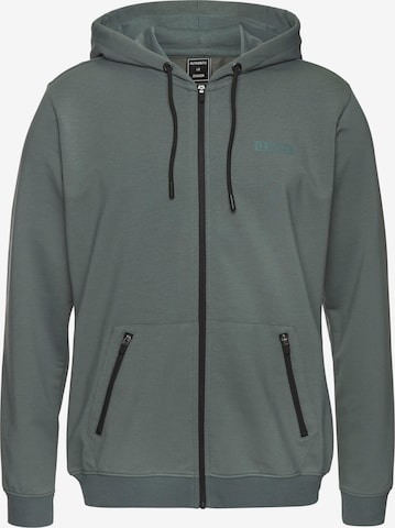 Authentic Le Jogger Sweatjacke in Grün: Vorderseite
