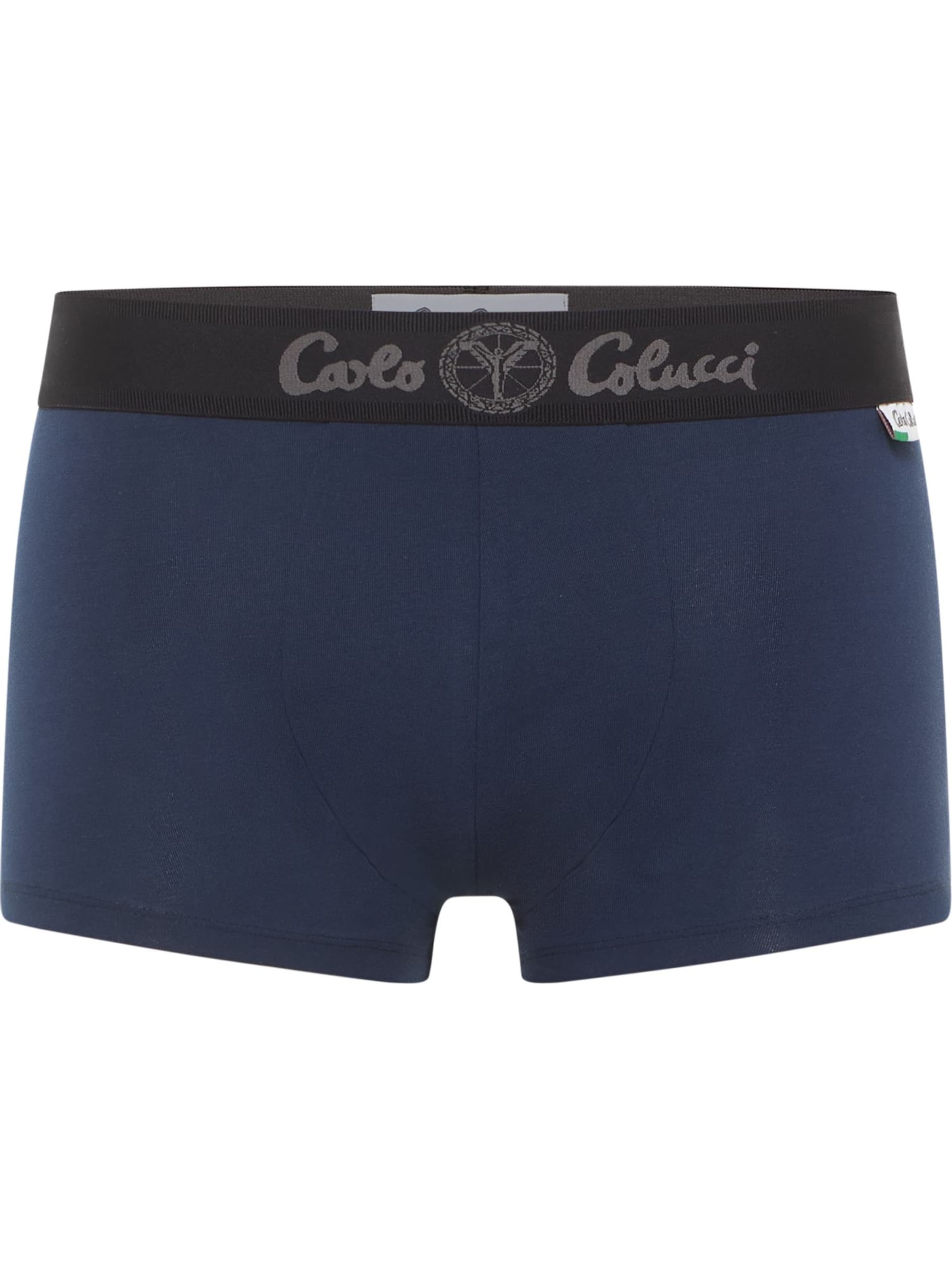 Carlo Colucci Boxer shorts 'Ebensberger' in Blue