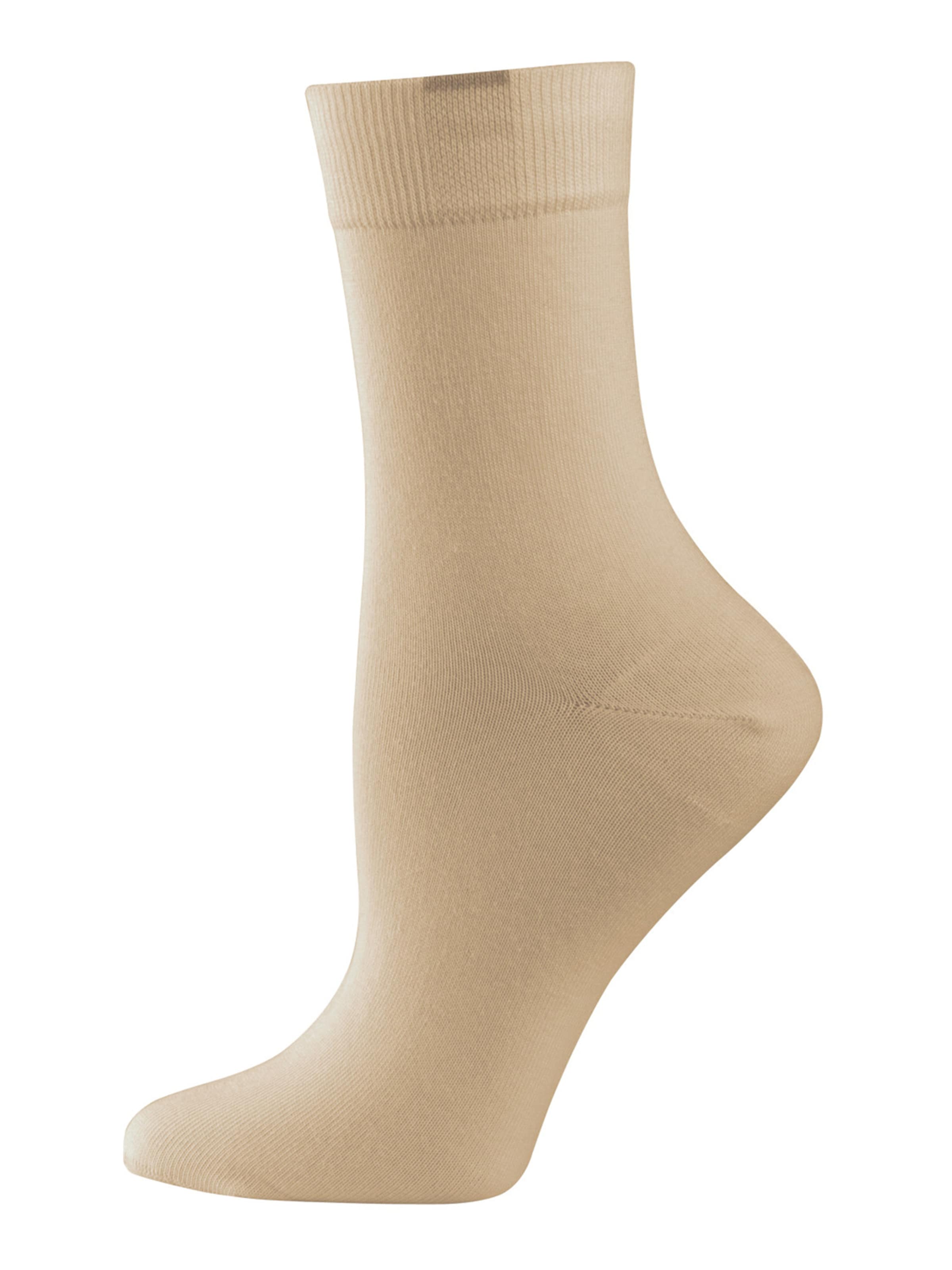 Nur Die Socks in Beige: front