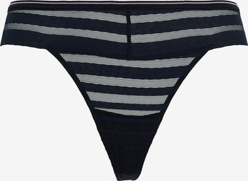 TOMMY HILFIGER Thong in Blue: front